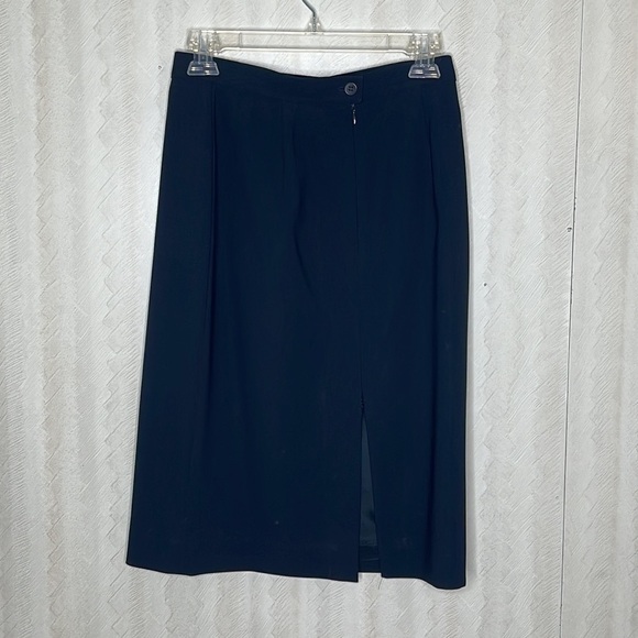 ❤️ 🆕 JONES NY Platinum Skirt Size 4 - Picture 2 of 4